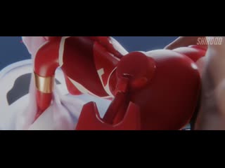 zero two (code 002) - doggystyle; latex; stockings; monster girl; 3d sex porno hentai; (by shiroqq) [darling in the franxx]