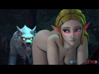 zelda x wolf - doggystyle; vaginal fucked; big ass; big boobs; orgasm; kunilingus; 3d sex porno hentai; [the legend of zelda]