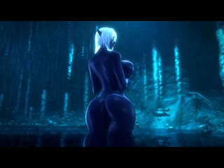 dark elf - big boobs; big tits; big ass; elf; 3d sex porno hentai; [original; anime] (hentai)