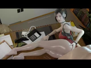 ada wong - anal fucked; vaginal fucked; stockings; latex; big ass; 3d sex porno hentai; (by grand cupido) [resident evil]