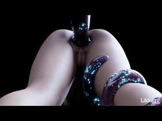 alyx vance - tentacles; anal fucked; 3d sex porno hentai; [half-life 2]