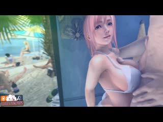 honoka - tittyfuck; paizuri; 3d sex porno hentai; [dead or alive]