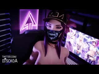 akali kda - 3d porn; hentai sex [league of legends]