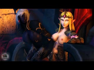 princess zelda - futanari. 3d porn sex hentai [the legend of zelda]